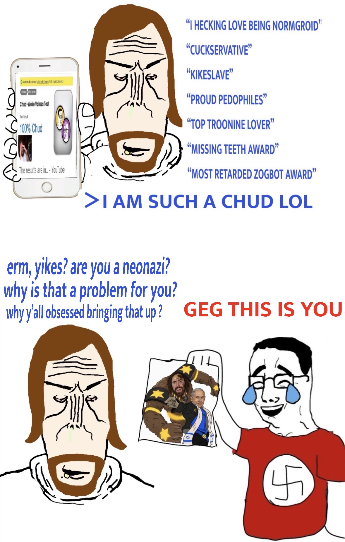 pnwanger, xpto, chudjak, markiplier soyjak, euromutt, euromutt, 3soyjaks, angry, anime, arrow