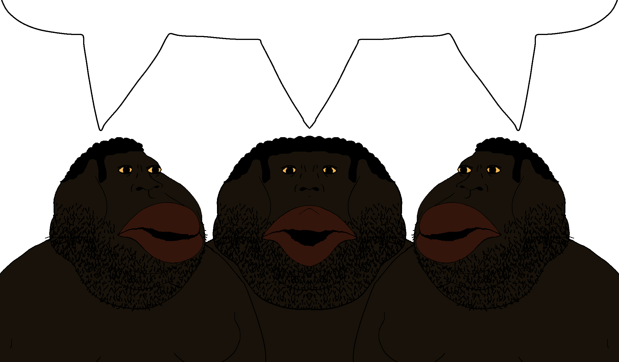 meximutt, bantujeet, bantujeet front, bantumutt, bantunigger, bantunigger front, meximutt front2, trios & duos, 3soyjaks, african