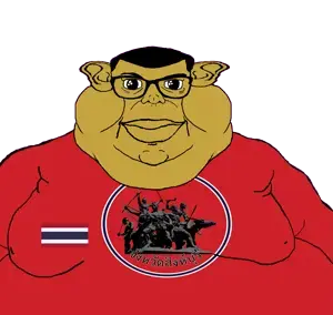 brandon, branigger, 1soyjak, brown skin, burmese–siamese war (1765–1767), closed mouth, ear, eleven leaders of khai bang rachan, fat, flag