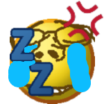 gapejak, wholesome soyjak, nuurumoji, 1soyjak, bald, closed eyes, closed mouth, crying, cunnytranny, emoji