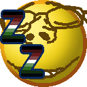 gapejak, wholesome soyjak, nuurumoji, 1soyjak, bald, closed eyes, closed mouth, emoji, emoticon, front view