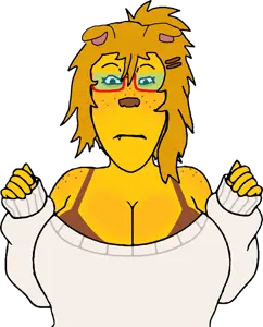 femjanny, markiplier soyjak, female markiplier, neutralplier, bra straps, 1soyjak, animal ears, big breasts, black eyes, blush