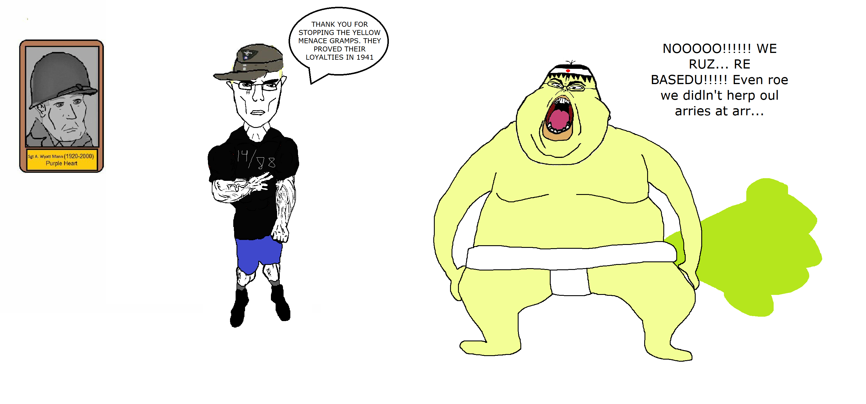 sectionalism, chudjak, chugsjak, chudjak front, unbotheredchud, 1488, 2soyjaks, angry, blonde hair, buck teeth