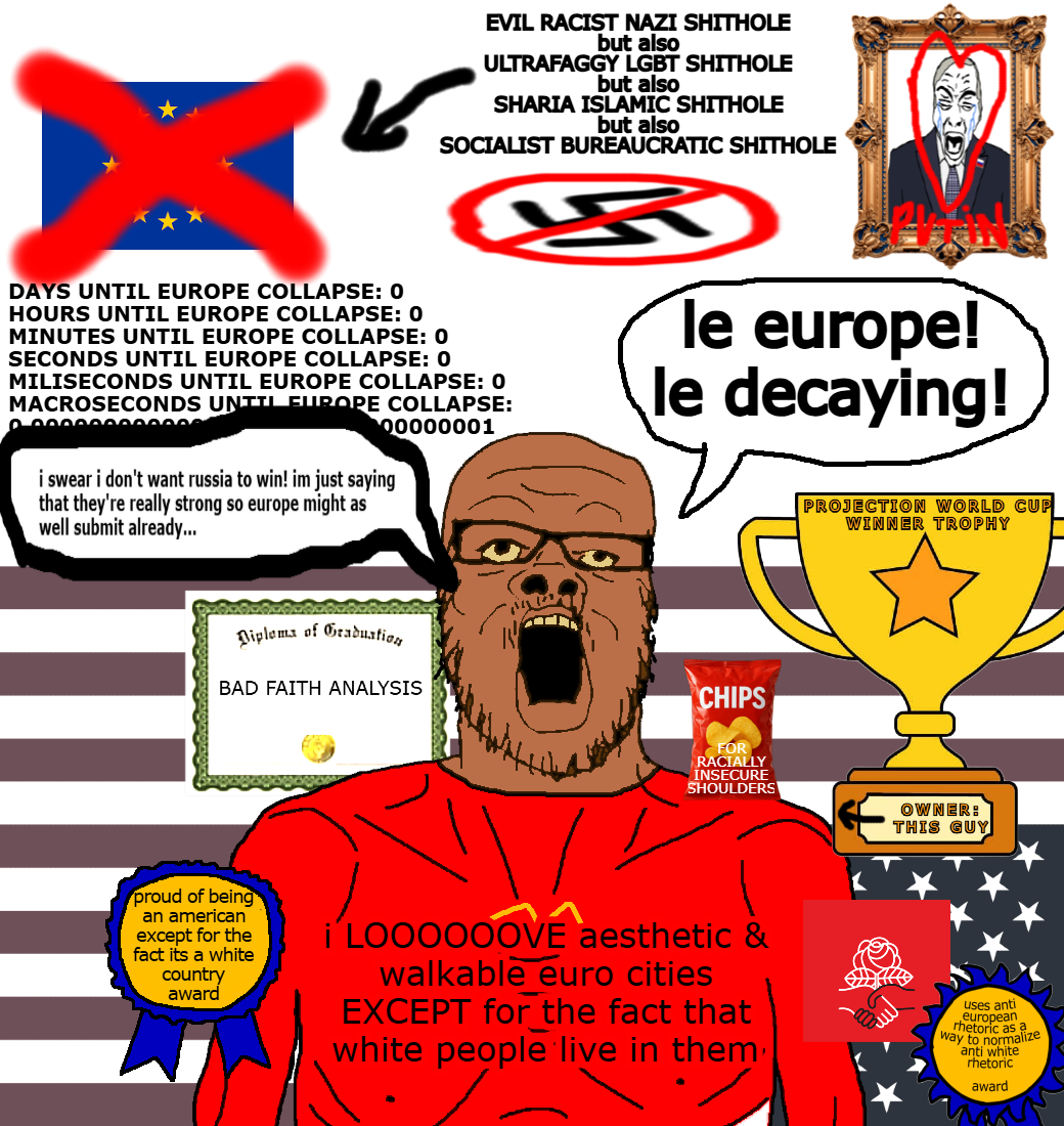 a24 slowburn soyjak, el perro rabioso, amerimutt, anti nazi, anti white, award, beard, black eyes, brown skin, chips