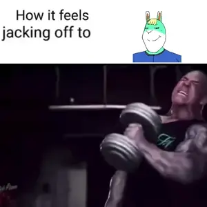 gigachad, gapejak, female gapejak, gapejak sheep, femjak, how it feels jacking off to, 1soyjak, animal, animal crossing, animated