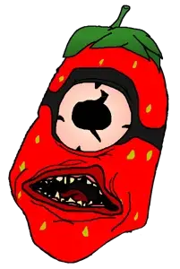 king of clocks, berries, and open mouths.png