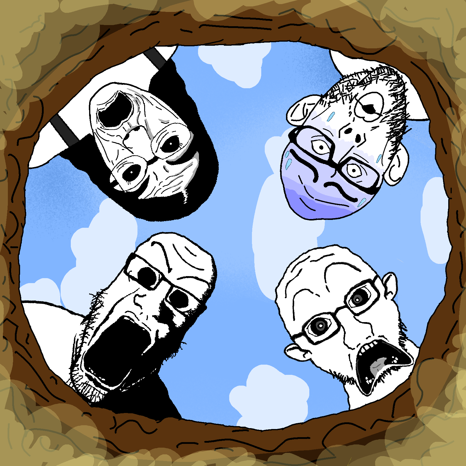 Soyteens have found a secret passage to the Niggerhell itself.