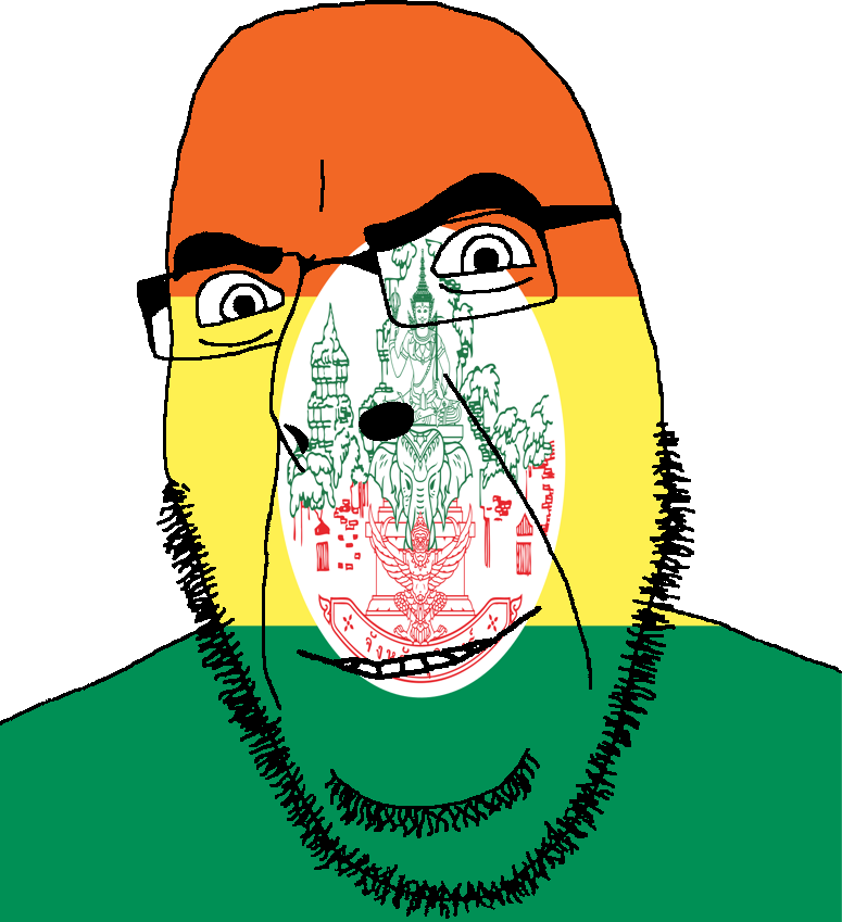 cobson, 1soyjak, airavata, animal, bald, building, bushy eyebrows, elephant, flag, garuda