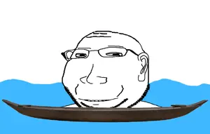 massjak but hes on a boat and i finished it for real this time.gif