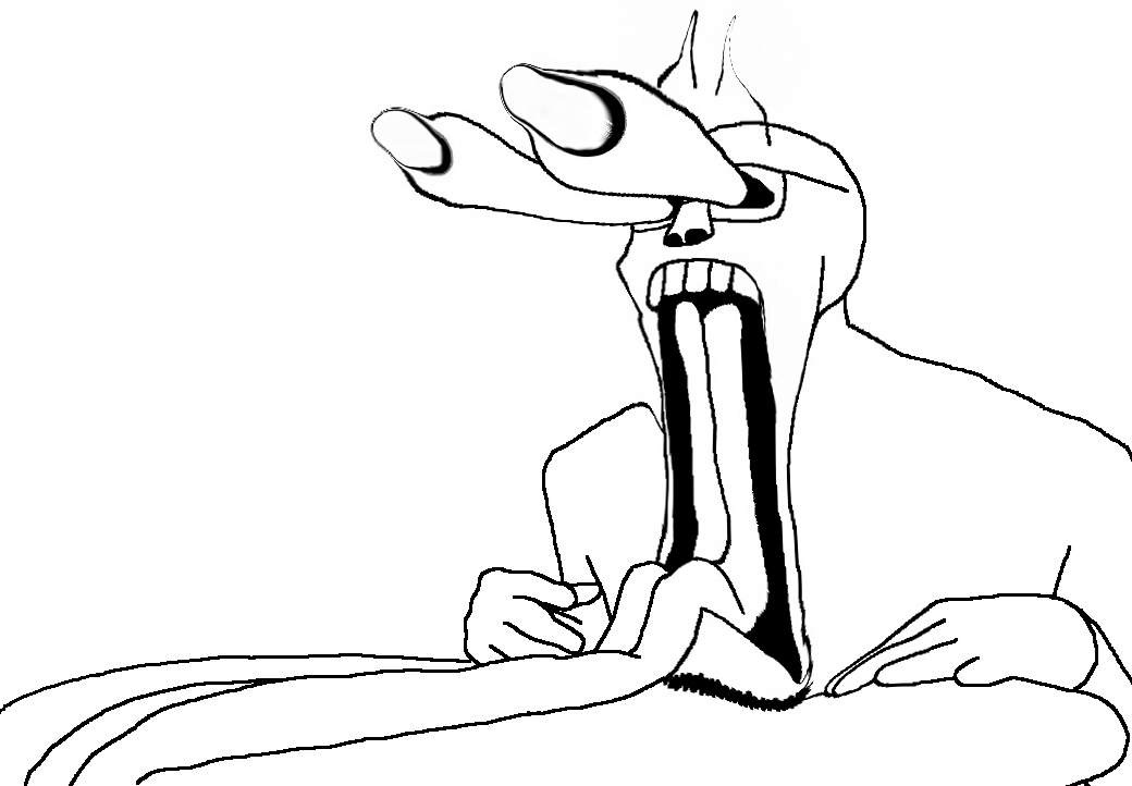 maskedjak, doctos, 1soyjak, bald, disgusted, frown, glasses, green eyes, half body, jaw drop