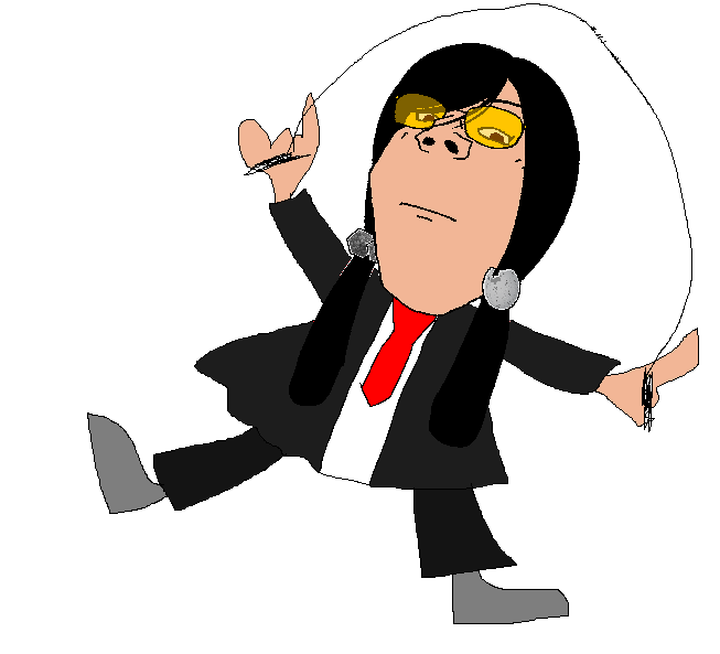 playtime(baldi's basics), gapejak, female gapejak, femjak, 1soyjak, black eyes, black hair, closed mouth, clothes, female