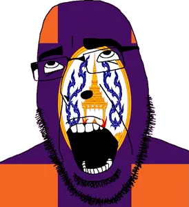 cobson, 1soyjak, ahegao, angry, animal, bald, building, bushy eyebrows, flag, garuda