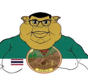 brandon, branigger, 1soyjak, animal, brown skin, cave, closed mouth, clothes, ear, fat