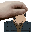 Anton Chigurh getting pet