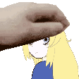 zwedon, protan, soytan, femjak, 1soyjak, a10 eyes, animated, back view, blonde hair, blue eyes