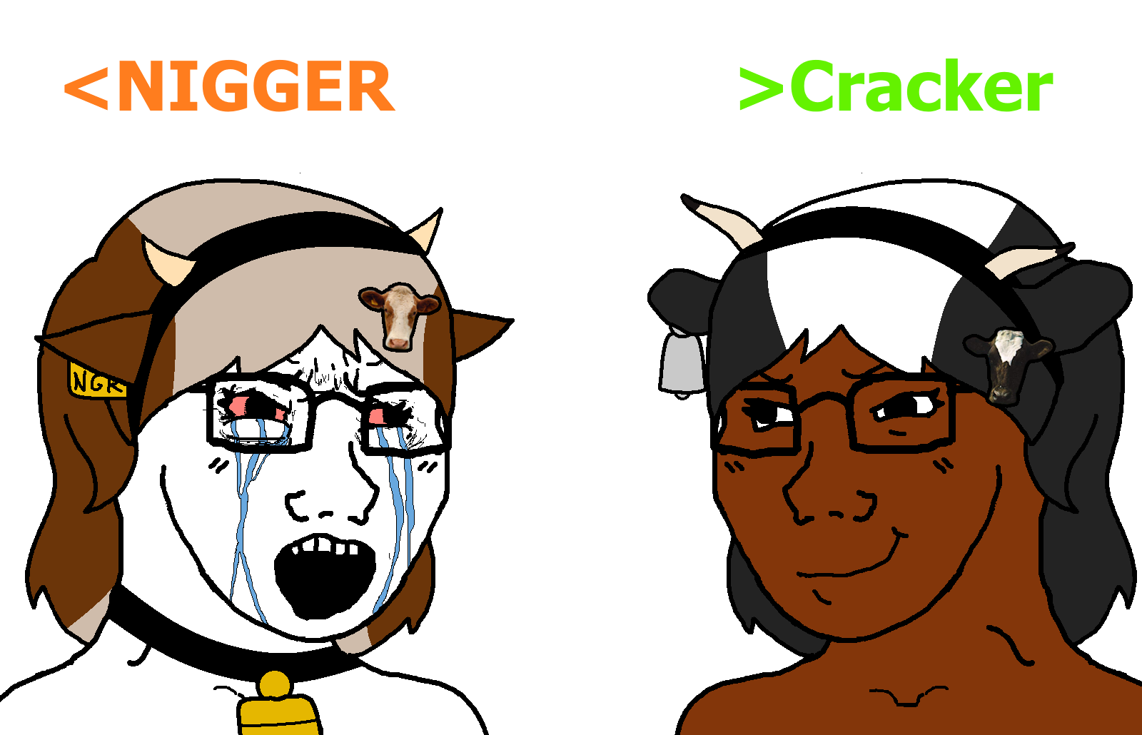cracker cow would be black retarded faggot anyways mooiqua