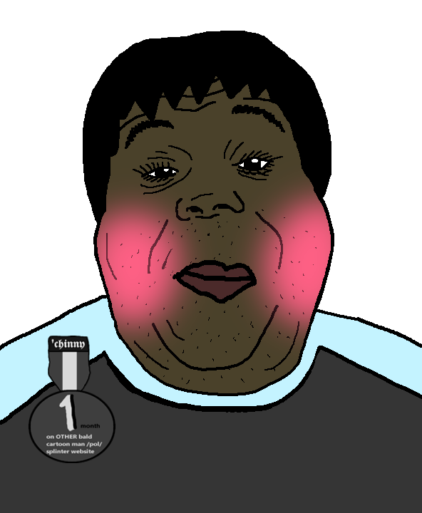 alicia, hunky twink sex machine, hunky twink sex machine, 1soyjak, black eyes, black hair, brown skin, chinny, chinnycuck, closed mouth