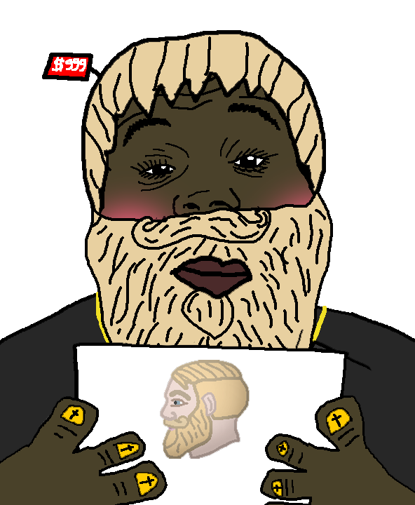 yes chad, alicia, hunky twink sex machine, hunky twink sex machine, alicia, beard, black skin, blonde hair, brown skin, christianity