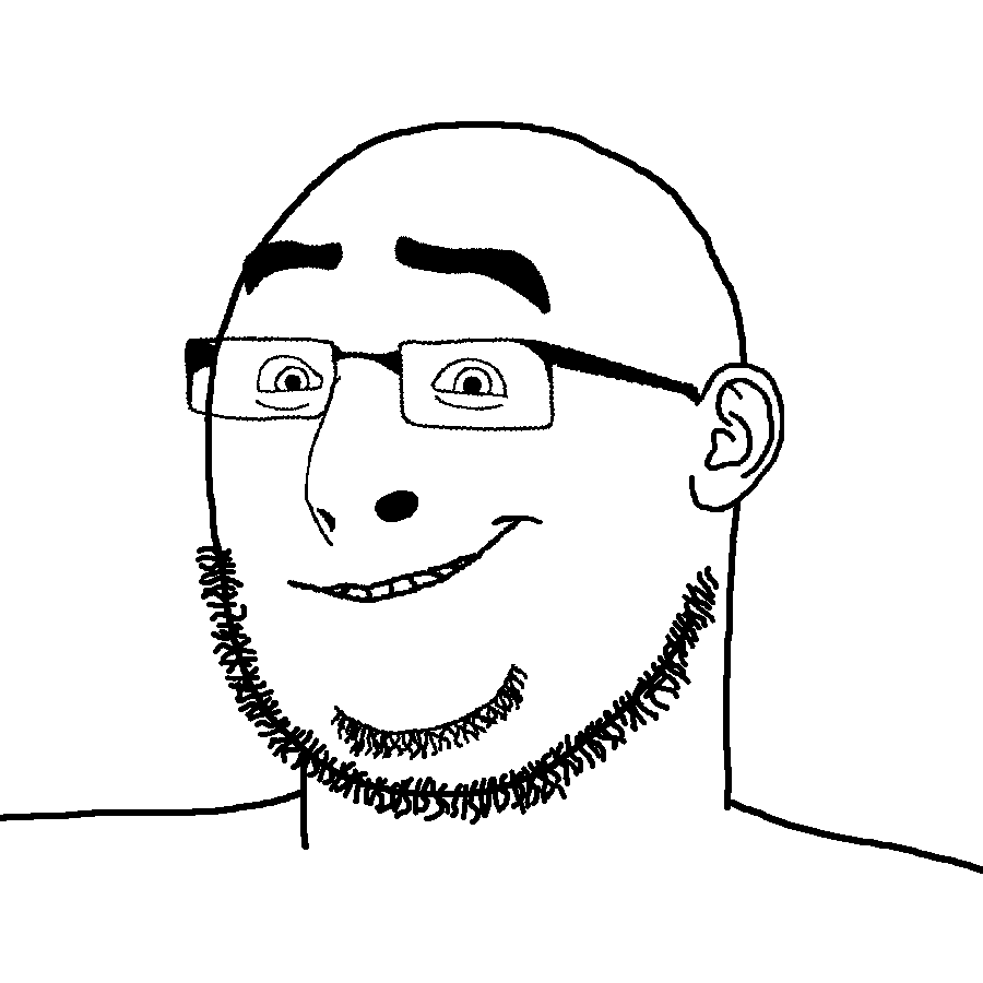 cobson, weirdpenis, wobson, fusionjaks, 1soyjak, aliased, bald, chin, double chin, ear