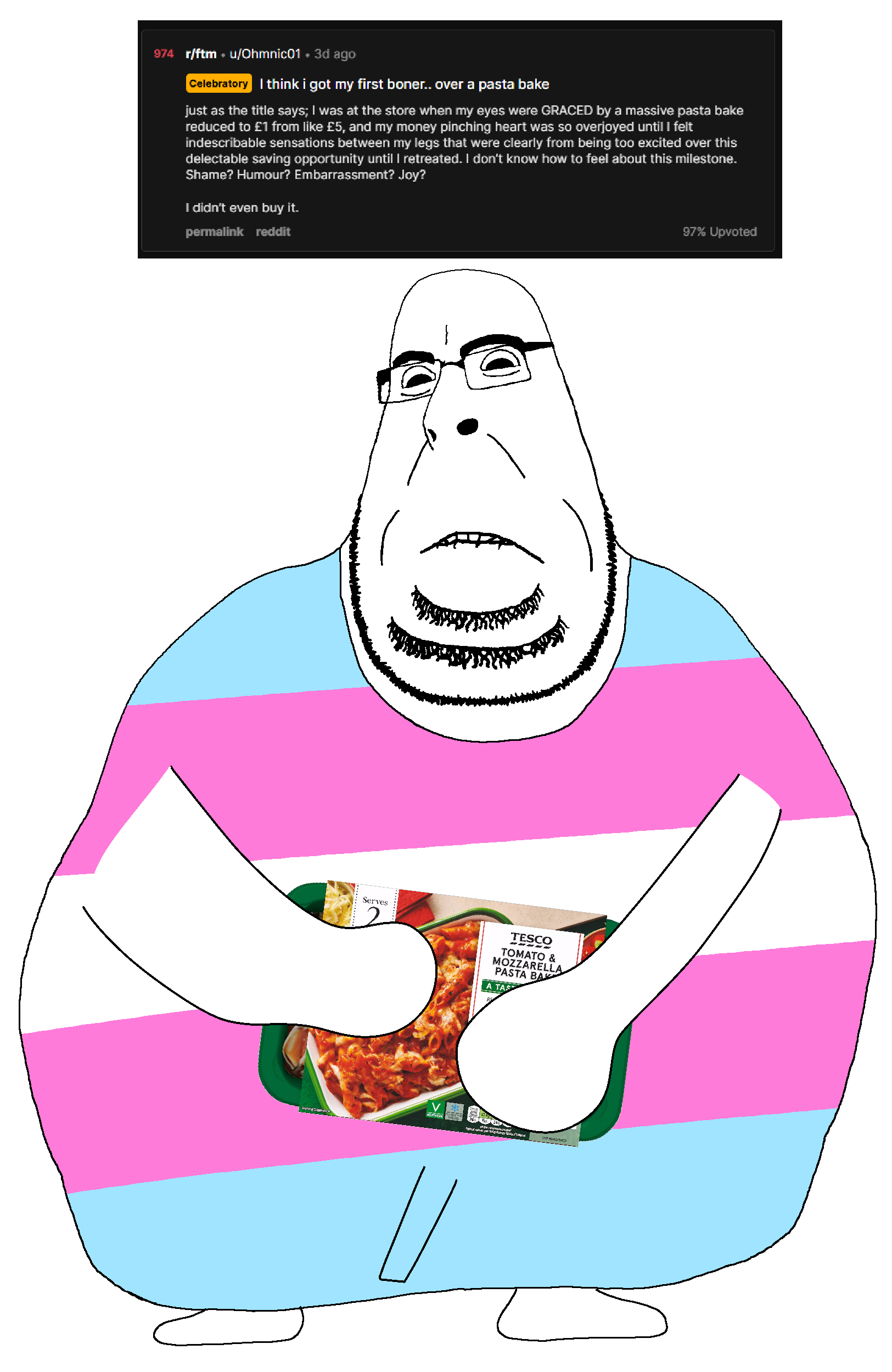 cobson, blobson, hornyson, 1soyjak, arm, arms, bald, black eyes, blob, blobson