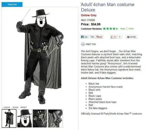 a24 slowburn soyjak, 4chan, costume, full body, glasses, open mouth, shop, soyjak, stubble, text