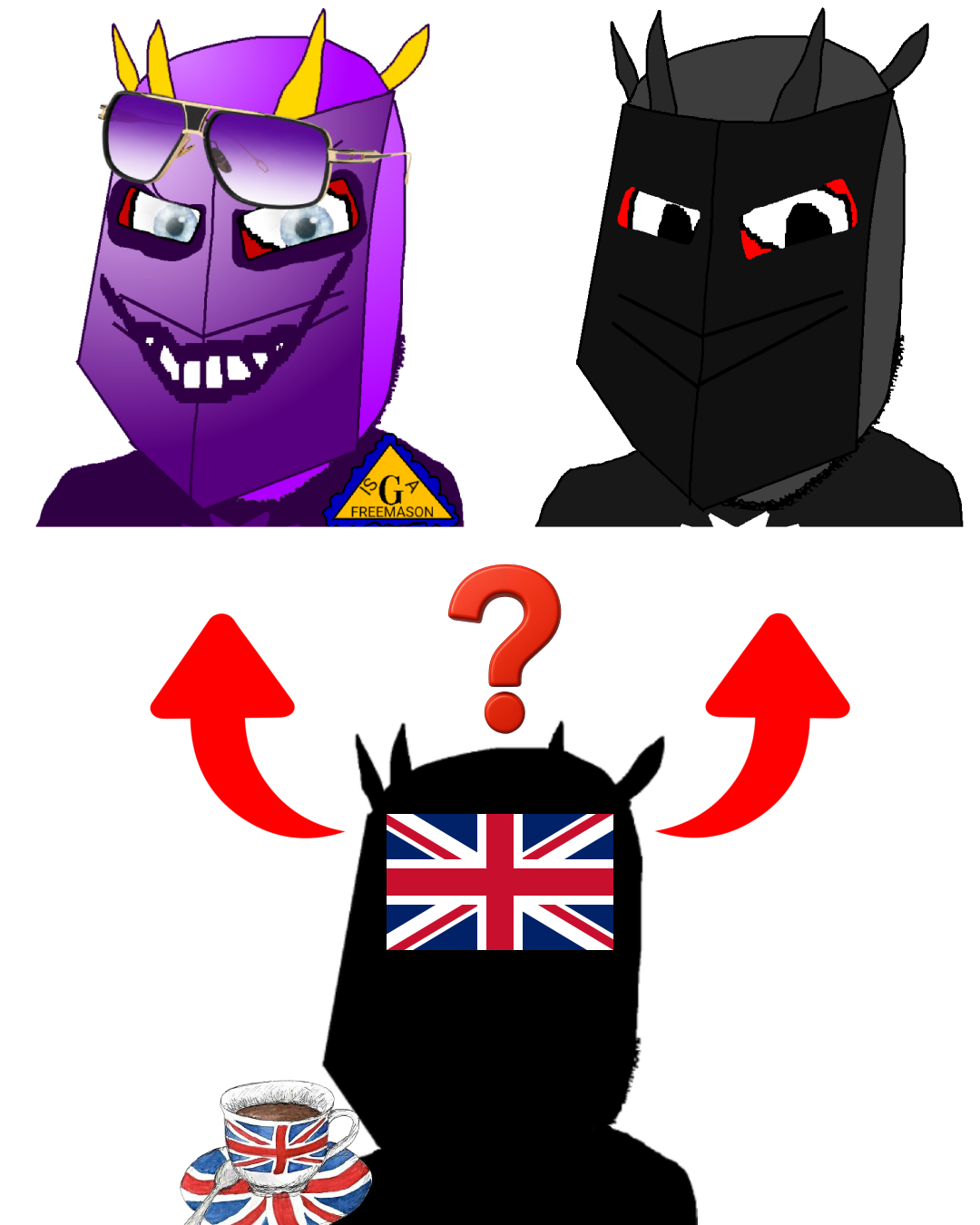 gapejak, tismjak, tismjak, 2soyjaks, a10 eyes, anglo, anglosphere, arrows, black, black eyes