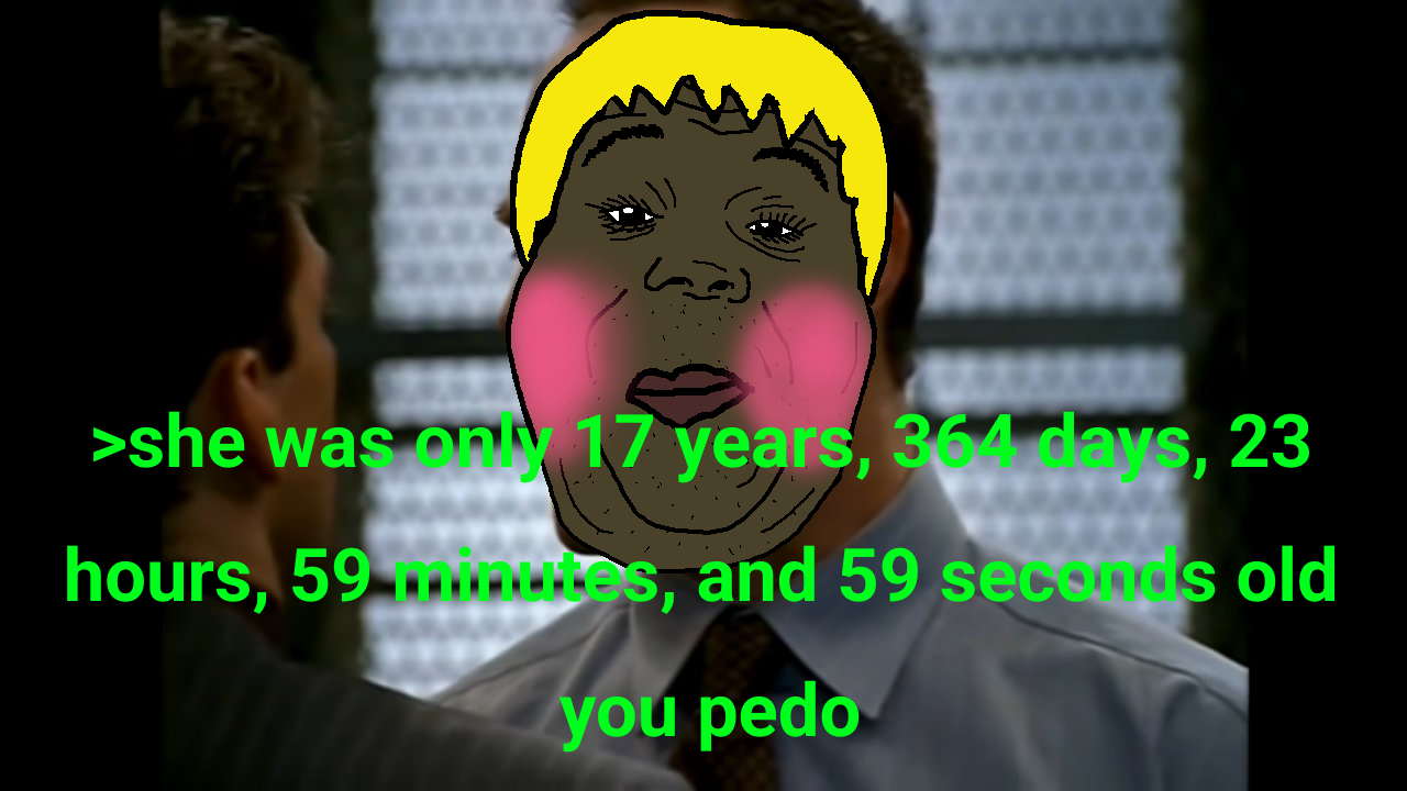 alicia, fat alicia, hunky twink sex machine, hunky twink sex machine, age of consent, black skin, blonde hair, blush, closed mouth, clothes