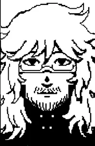 henryjak, android, black eyes, femboy, front view, looking at you, male, neutral, open eyes, robot