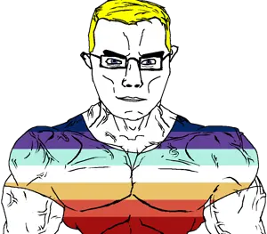 27446 - soybooru.com - arm blue_eyes buff chudjak chudjak_front closed_mouth clothes glasses hair looking_at_you muscular_chud soyjak template tshirt vein (1).png