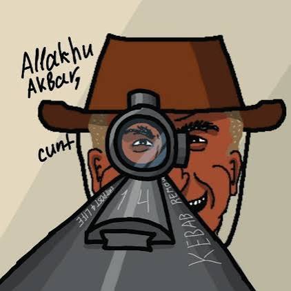ALLAHUAKABR CUNT!