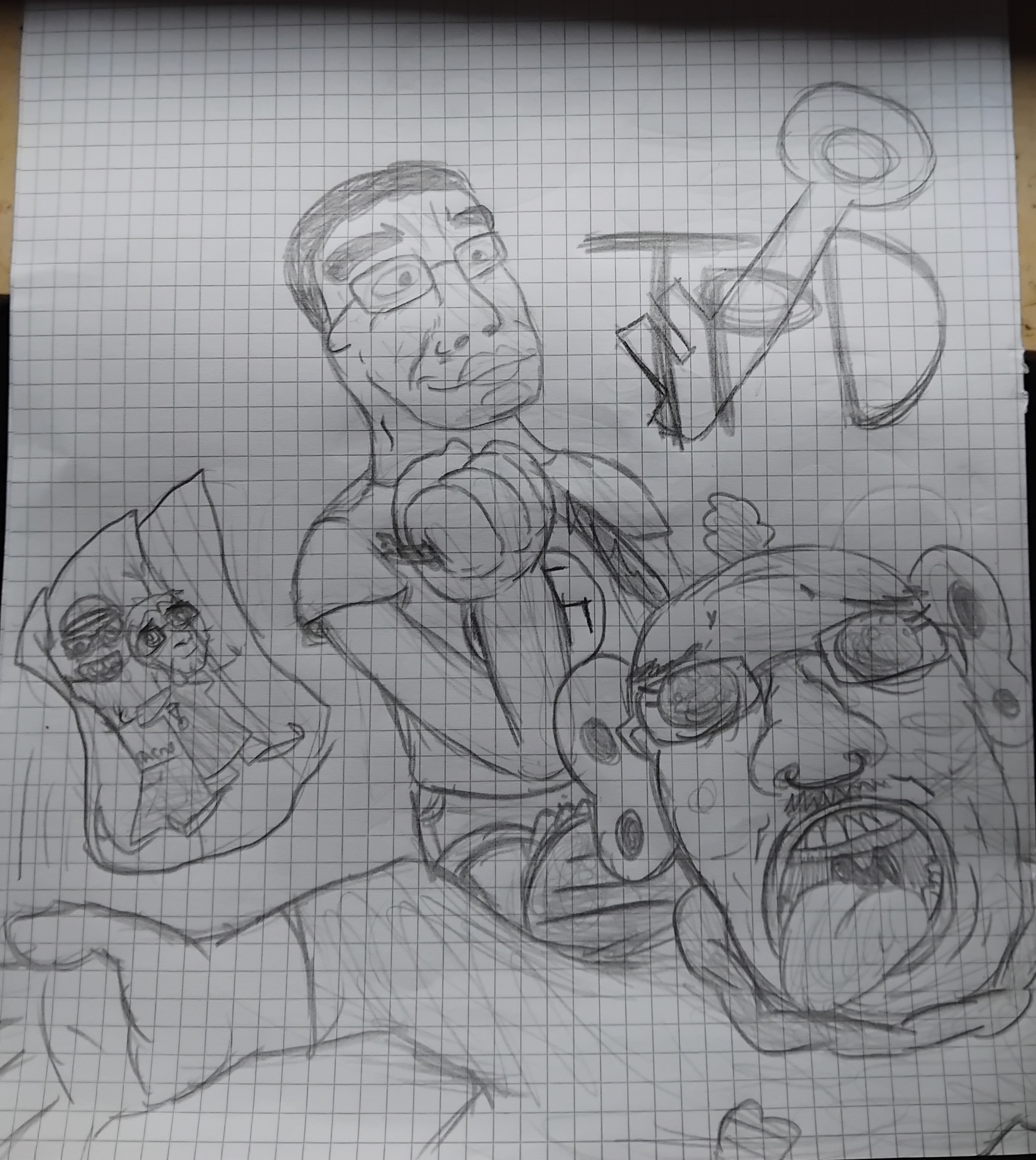 >Hey Chuddy, wanna see my fantastic drawing? It took me 5 HOURS just to draw Nate, try to guess how did it go with-ACCKKK <I don't give a shit you fucking kike trying to lobotomize me and cuck my…