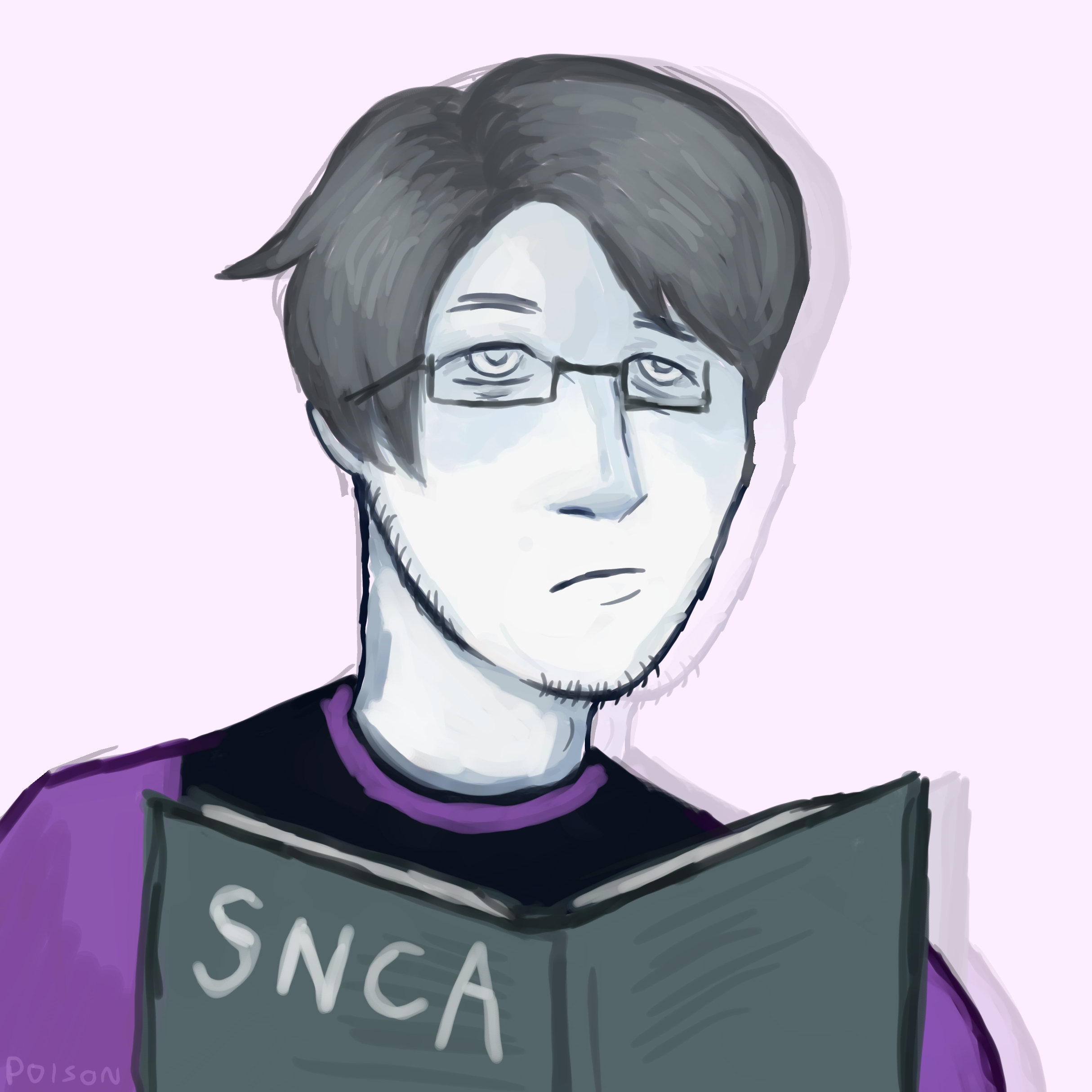 poison, james, soyak, natejak, 1soyjak, book, closed mouth, drawing, drawn background, glasses
