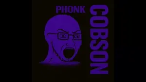 soyak, soyak (crying), 1soyjak, angry, bald, black background, black eyes, cobson phonk, cobsonthememer, crying