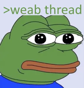 pepe, 4cha, 4chan, amphibian, animal, bald, blue background, closed mouth, frog, gray eyes