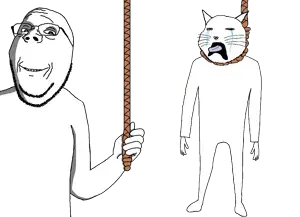 gapejak, massjak, massmeowjak, wholesome soyjak, chud's hitman, 2soyjaks, ack, animal, bald, bloodshot eyes