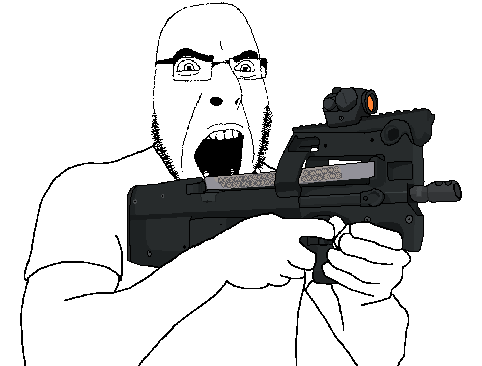 cobson, 1soyjak, angry, arm, bald, black eyes, black hair, chubby, clothes, glasses