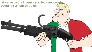 288788 - soybooru.com - a10_eyes arm aryan blonde_hair blue_eyes buff clothes gun hair hands holding_gun holding_object holding_shotgun italy italy mewing mexiaryan meximutt shirt shotgun smile spas-12 uncolore (1).png