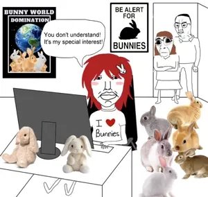 chudjak, cobson, hornyson, hydrocephason, pol face, you don't understand, 3soyjaks, animal, black hair, blush