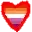 shirtjak, 32x32, accessory, front view, heart, i heart, i lesbian heart, lesbian, lesbian flag, lesbian heart