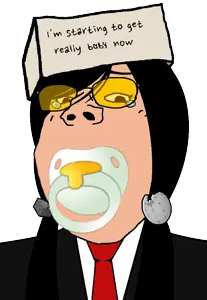 gapejak, female gapejak, femjak, 1soyjak, abdl, age regression, animated, black hair, box, brown eyes