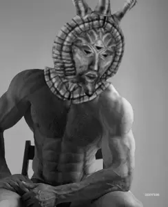 gigachad, ai voice, buff, dagoth ur, gigger, mask, morrowind, tagme character name, the elder scrolls, video