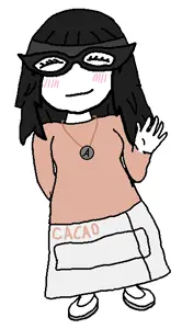 soytan, 1soyjak, avengers, beanie, black hair, blush, closed eyes, closed mouth, clothes, eyelashes