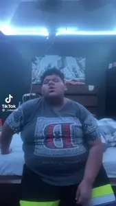 meximutt, irl slopjaks, irl soyjaks, bed, bedroom, black hair, brown skin, drag queen, fan, fat