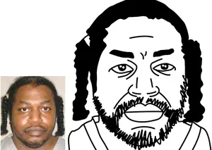 unknown, 1soyjak, beard, black eyes, black hair, braids, closed mouth, fat, front view, hair
