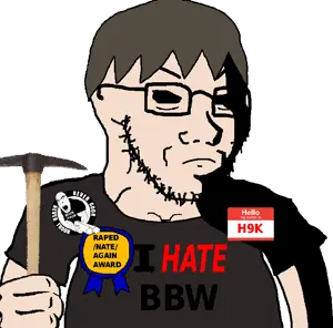 cobson, markiplier soyjak, soyak, science lover, 2soyjaks, angry, award, bbw, black eyes, brown hair