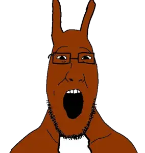 daniel, squirreljak, animal, big ears, black eyes, brown skin, ear, front view, glasses, looking at you