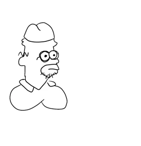 homer simpson, homero pija, useful soys, 1soyjak, bald, black eyes, closed mouth, fat, full body, glasses
