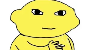 lemonjak, wojak, bald, food, fruit, lemon, no beard, skinny, yellow skin