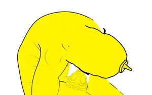 feraljak, meximutt, condiment, 1soyjak, autofellatio, back view, bald, bottle, censored, closed mouth