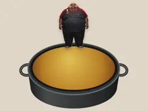 hunky gets fried.mp4